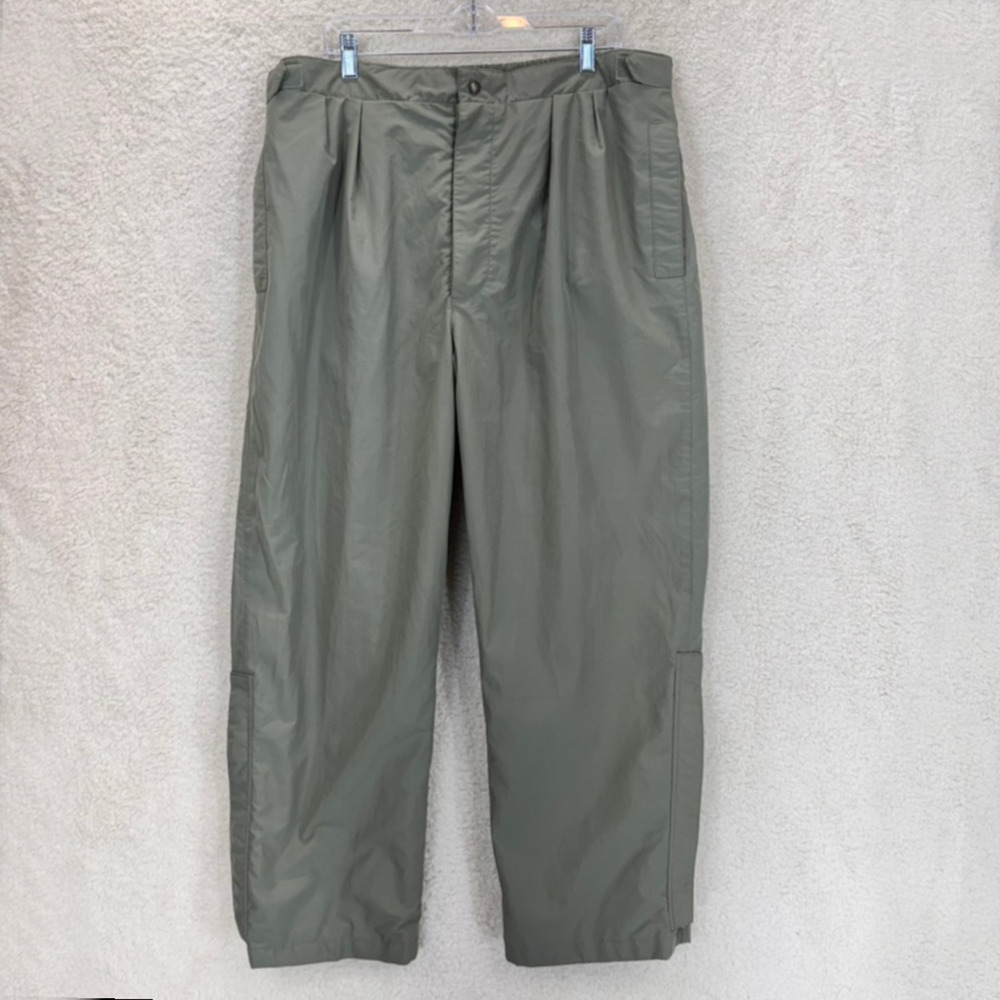 Tourney Gore-Tex Golf Pants Men XL Green Waterproof Windproof Breathable Lining